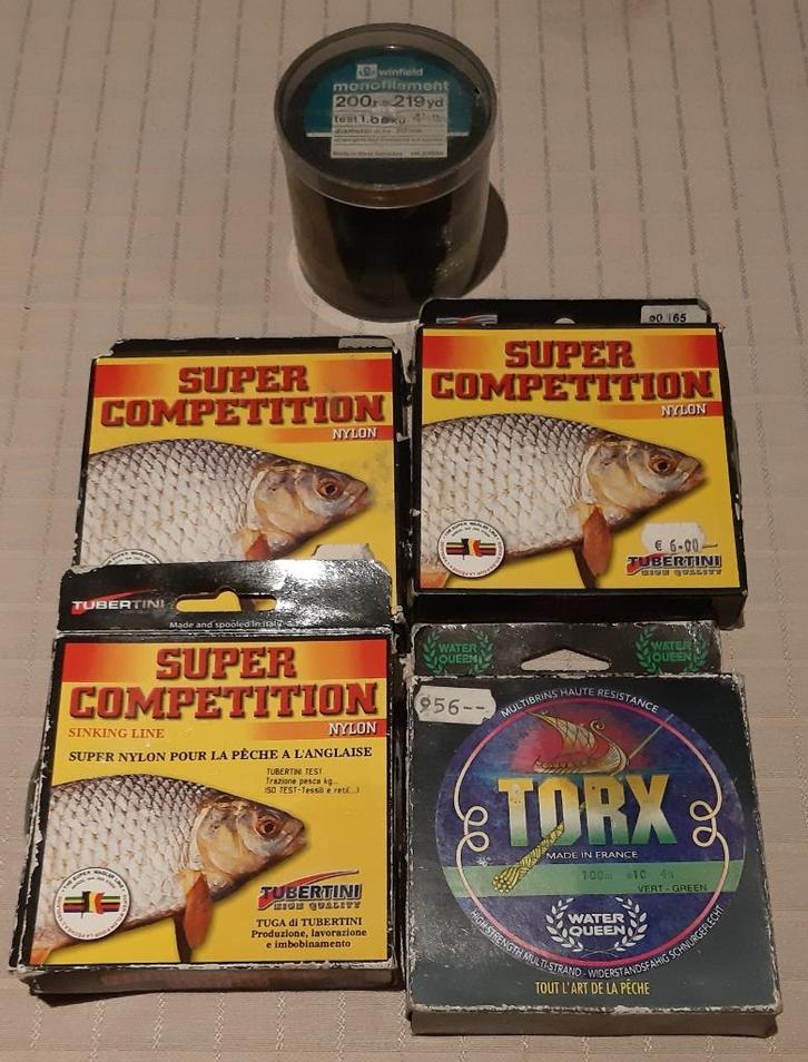 lot nylon visdraad, Watersport en Boten, Hengelsport | Algemeen, Zo goed als nieuw, Overige typen, Ophalen of Verzenden