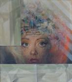 ROGER VAN BELLEGHEM / COMPOSITIE / OLIEVERF PANEEL / 88x81cm, Enlèvement