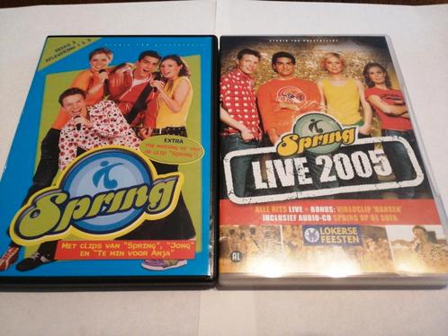 2 spring dvd's,, Cd's en Dvd's, Dvd's | Kinderen en Jeugd, Gebruikt, Ophalen of Verzenden