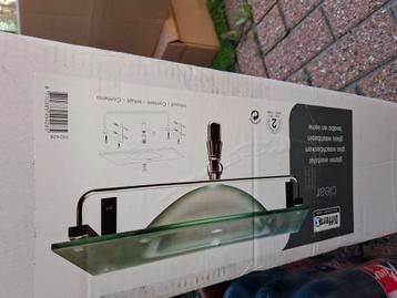 LAVABO DESIGN EN VERRE NEUF DANS SA BOÎTE, Enlèvement, Neuf