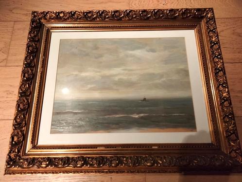 Karel Heyndrickx, vue sur la mer, Antiquités & Art, Art | Peinture | Classique, Enlèvement ou Envoi