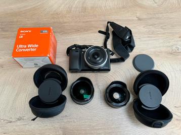 Sony alpha 6000 professionele camera beschikbaar voor biedingen