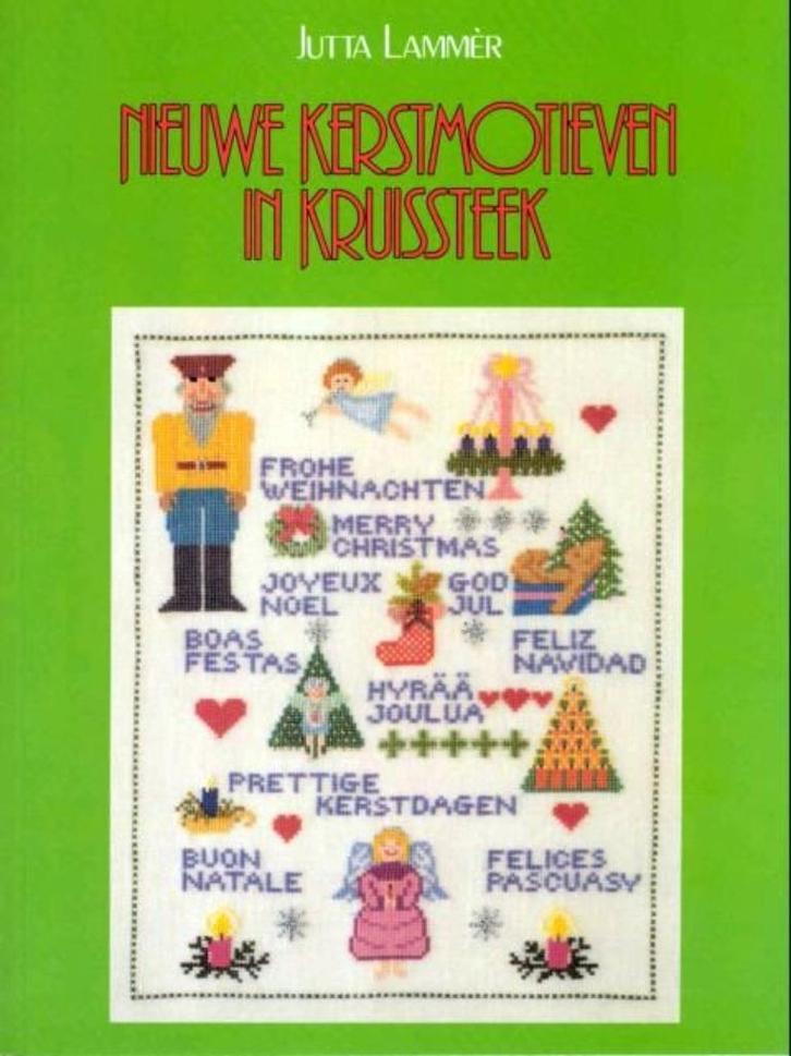 Nieuwe Kerstmotieven in kruissteek, door Jutta Lammé, Boeken, Hobby en Vrije tijd, Nieuw, Borduren en Naaien, Ophalen of Verzenden