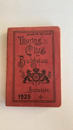Touring Club de Belgique - Annuaire 1925, Ophalen of Verzenden