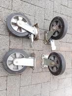 Set zwenkwielen blickle, Ophalen