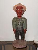 Statue africaine du colon Baoulé Baulé, Maison & Meubles, Enlèvement, Comme neuf