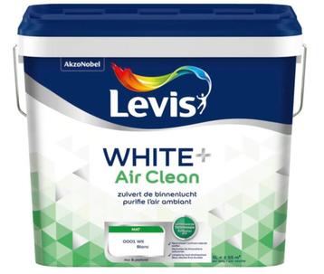 Levis White+ Air Clean muur- en plafondverf mat 5l wit beschikbaar voor biedingen