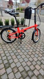Vouwfiets oxylane decathlon, Ophalen