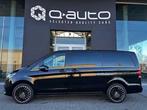 Mercedes-Benz V 220 d L2 4-Matic Avantgarde 7pl of Dubbel, Auto's, Mercedes-Benz, Automaat, Zwart, Bedrijf, USB