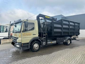 Mercedes Atego 1524 Palfinger Multilift Container Haakarm disponible aux enchères