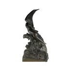 Bronze Deux Bécasses sur un Rocher : Envol, Enlèvement, Bronze