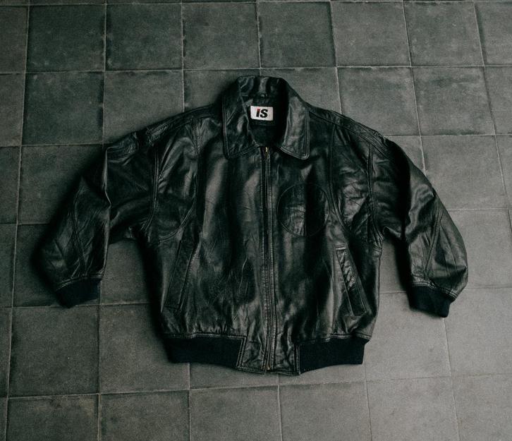 Vintage Designer Issey Miyake jas van schapenleer, Kleding | Heren, Jassen | Zomer, Gedragen, Zwart, Ophalen of Verzenden
