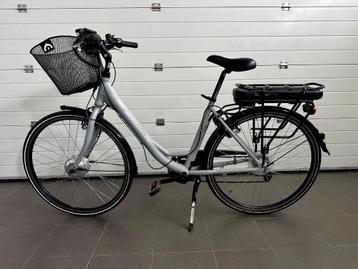 MINERVA ESTRAL ELEKTRISCHE FIETS HEREN, Fietsen en Brommers, Ophalen of Verzenden, Gebruikt, 30 tot 50 km per accu, Overige merken