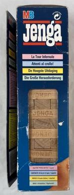 MB Jenga Version en bois : jeu d'empilage, jeu de société, Envoi, Comme neuf