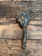 Vintage bronzen Madonna beeld - West-Germany, Antiek en Kunst, Ophalen of Verzenden