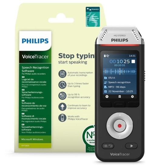 Philips DVT2810 memorecorder, Audio, Tv en Foto, Overige Audio, Tv en Foto, Refurbished, Ophalen of Verzenden