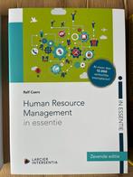 Human Resource Management in essentie (zevende editie), Ophalen of Verzenden, Zo goed als nieuw, Ralf Caers