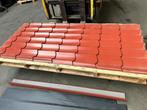 Imitatie tegelpanelen, Doe-het-zelf en Bouw, Dakpannen en Dakbedekking, 10 tot 15 m², Nieuw, Metaal, Rood