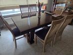 eettafel, Ophalen, Kersenhout, Gebruikt, 50 tot 100 cm