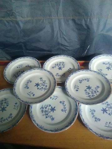 Ancienne grande assiette 'compagnie des indes, Enlèvement ou Envoi