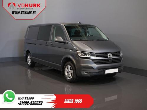 Volkswagen Transporter 2.0 TDI 150 pk DSG Aut. L2 DC Dubbel, Auto's, Bestelwagens en Lichte vracht, Bedrijf, ABS, Adaptive Cruise Control