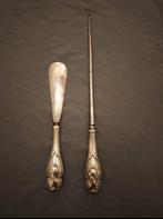 Zilver schoenlepels (2stuks) (329g), Antiek en Kunst, Ophalen