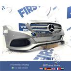 W205 BUMPER COMPLEET + GRIL Mercedes C Klasse 2014-2018 VOOR, Gebruikt, Voor, Mercedes-Benz, Ophalen of Verzenden