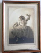 Mooie oude foto ( + 100 jaar ) “ Danseresje ., Enlèvement ou Envoi