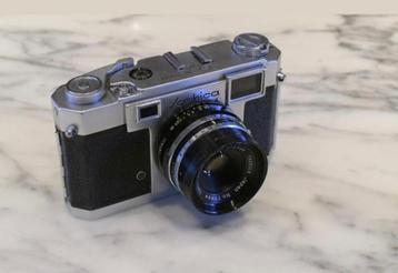 Yashica 35 met 4.5cm/2.8 en lichtmeter. beschikbaar voor biedingen