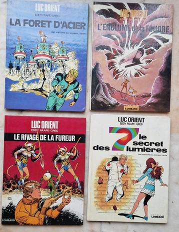 4 albums de Luc Orient (e.o).