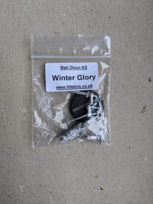 Hasslefree miniatures – HFH190 Winter Glory - 28mm - metaal, Hobby en Vrije tijd, Wargaming, Nieuw, Overige soorten, Figuurtje(s)