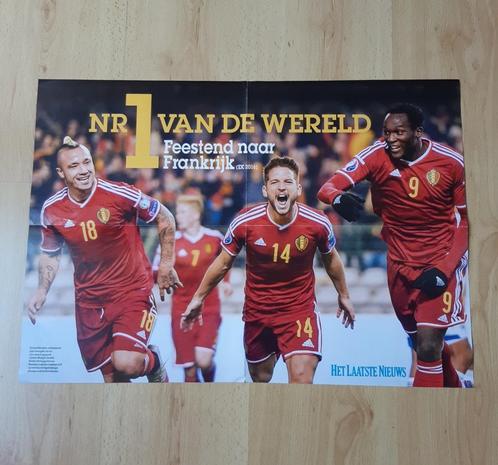 Poster Rode Duivels 2016 - Lukaku, Mertens, Naingolan, Verzamelen, Posters, Nieuw, Ophalen of Verzenden