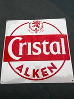 Reclame bord Cristal Alken, Verzamelen, Biermerken, Ophalen of Verzenden, Zo goed als nieuw