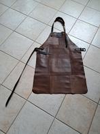 Lederen bbq schort cook, Ophalen