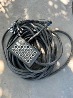 Multikabel met stagebox, Muziek en Instrumenten, Ophalen, Zo goed als nieuw