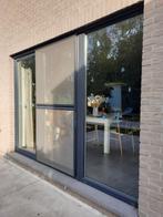 Raam Schüco dubbel opengaand met draaikip, Doe-het-zelf en Bouw, Glas en Ramen, Ophalen, Gevelraam of Ruit, Gebruikt, 160 cm of meer