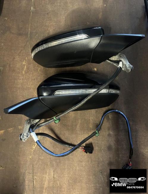Spiegel links rechts VW Golf 7 7.5 C9X zwart, Auto-onderdelen, Spiegels, Volkswagen, Gebruikt, Herkomst onderdeel bekend, Ophalen of Verzenden