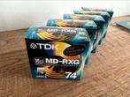 Minidisc TDK 74min doosje van 5, Ophalen of Verzenden