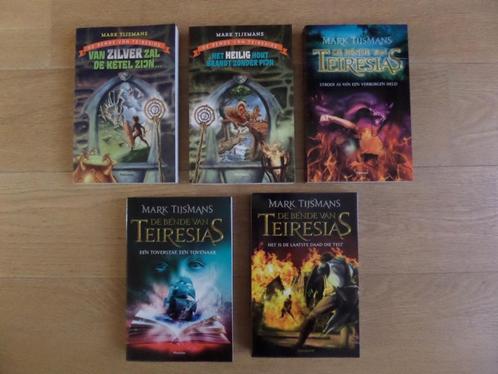 De bende van Teiresias: 5 delen (Mark Tijsmans), Boeken, Kinderboeken | Jeugd | 10 tot 12 jaar, Zo goed als nieuw, Fictie, Ophalen of Verzenden