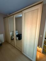 Stevige en extra ruime kleerkast, Huis en Inrichting, Kasten | Kleerkasten, Ophalen, 200 cm of meer, Eikenhout, Met hangruimte