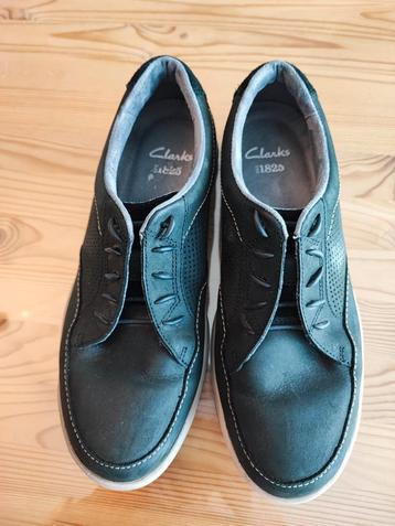 Mocassins noirs Clarks taille 40, Enlèvement ou Envoi, Comme neuf, Noir, Chaussures à lacets