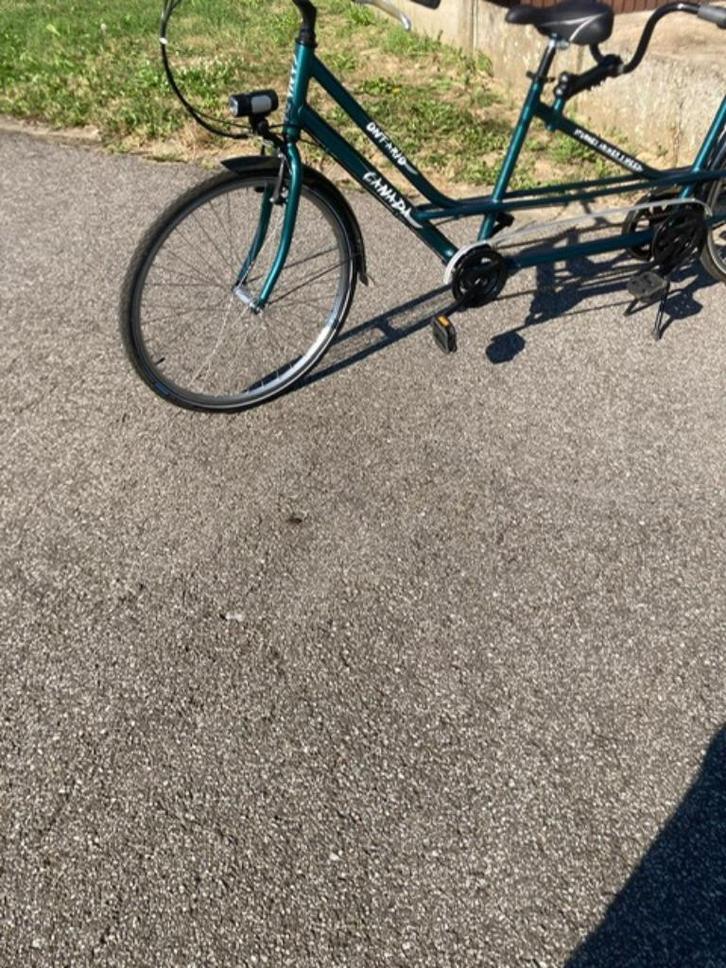 TANDEM, Fietsen en Brommers, Fietsen | Tandems, Zo goed als nieuw, Minder dan 10 versnellingen, 49 tot 53 cm, Minder dan 47 cm