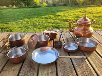 Batterie de cuisine inocuivre, Enlèvement, Utilisé, Autres matériaux, Ensemble de casseroles