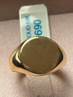 Cachetring geel goud 18 karaat., Handtassen en Accessoires, Ringen, Ophalen of Verzenden, Nieuw, Geel, Goud