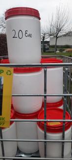 NIEUWE TONNETJES MET DRAAIDEKSEL 50 LITER, Enlèvement