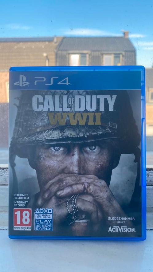 Call of Duty: WWII (PS4), Games en Spelcomputers, Games | Sony PlayStation 4, Zo goed als nieuw, Overige genres, Vanaf 18 jaar