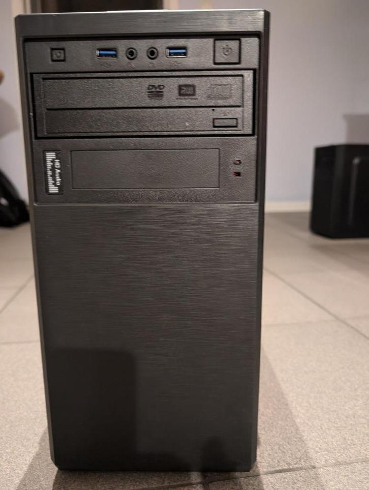Pc Dell Intel I3-3220 nieuwe kast, Computers en Software, Desktop Pc's, Gebruikt, 3 tot 4 Ghz, HDD, SSD, 8 GB, Met videokaart