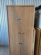 Kleerkast 2 deuren hangers en leggers, Avec espace de penderie, 100 à 150 cm, Enlèvement, 200 cm ou plus