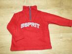 rode fleece trui van Esprit maat 104 - 110, Kinderen en Baby's, Kinderkleding | Maat 104, Gebruikt, Trui of Vest, Ophalen of Verzenden