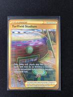 Turffield stadium gold secret rare evolving skies, Ophalen of Verzenden, Zo goed als nieuw, Losse kaart
